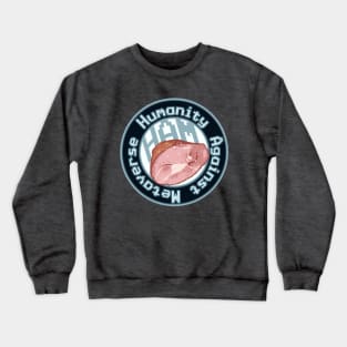 HAM: Humanity Against Metaverse Crewneck Sweatshirt